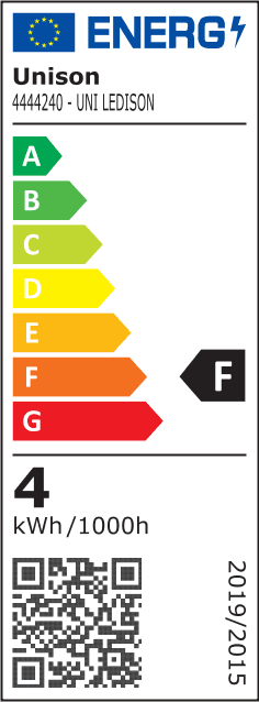 LED E14 Forme Bougie 4W 2700K Dimmable Transparent De Unison - Avec une temp&eacute;rature de couleur de 2700K, il &eacute;met une lumi&egrave;re chaude et agr&eacute;able, parfaite pour une ambiance cosy dans la maison.