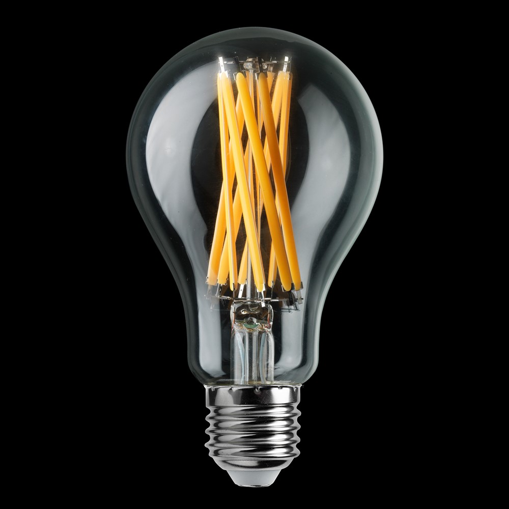 E27 18W 2700K Dimmable 4 niveaux Transparent De Unison - La conception classique de la lampe &agrave; incandescence est combin&eacute;e &agrave; la technologie LED moderne pour offrir &agrave; la fois une qualit&eacute; de lumi&egrave;re &eacute;lev&eacute;e et une efficacit&eacute; &eacute;nerg&eacute;tique.