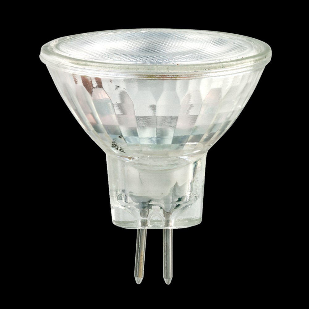 MR11 GU4 2W 2700K Dimmable Transparent De Unison - La LED MR11 GU4 12 V AC/DC 2 W est une source lumineuse compacte et &eacute;conome en &eacute;nergie qui fournit une lumi&egrave;re chaude et agr&eacute;able avec 2700 K.