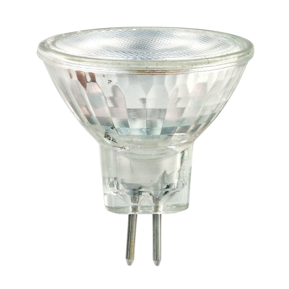 MR11 GU4 2W 2700K Dimmable Transparent De Unison - La LED MR11 GU4 12 V AC/DC 2 W est une source lumineuse compacte et &eacute;conome en &eacute;nergie qui fournit une lumi&egrave;re chaude et agr&eacute;able avec 2700 K.