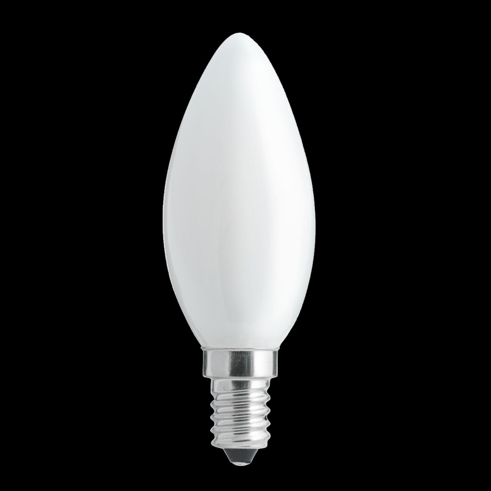 E14 4,5W 2700K Dimmable 3 niveaux Blanc De Unison - Lustre avec source lumineuse E14 de couleur opale et effet 4,5 W et lumi&egrave;re chaude de 2700 K fournit un &eacute;clairage doux et atmosph&eacute;rique.