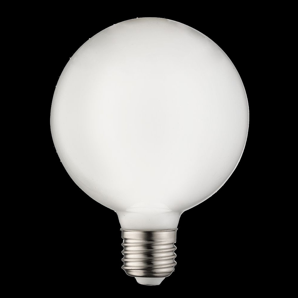 E27 Globe Opale 7W 2700K Dimmable Blanc De Unison - La lampe a une puissance de 7W et une temp&eacute;rature de couleur de 2700K, ce qui fournit une lumi&egrave;re chaude et agr&eacute;able.