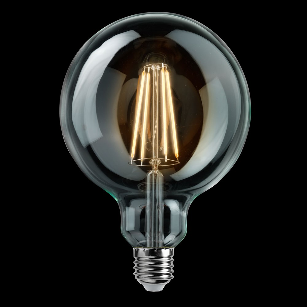 E27 Globe 7,5W 2200K Dimmable Transparent De Unison - Id&eacute;al pour les installations d&eacute;coratives qui n&eacute;cessitent un design classique avec une efficacit&eacute; &eacute;nerg&eacute;tique moderne.