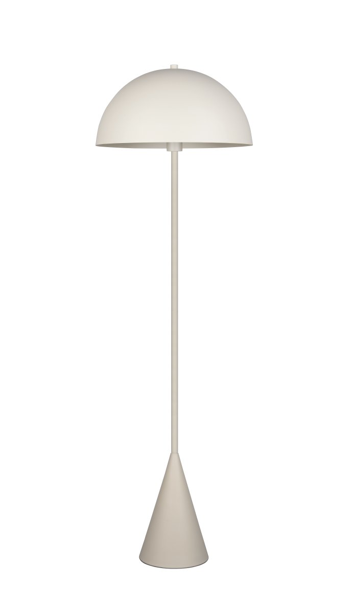 Alfie Gris lampadaire De Trio Lighting - Grâce à son design minimaliste et à sa finition gris chaud, Alfie s'intègre facilement dans une variété de styles d'intérieur tout en étant un objet d'éclairage décoratif autonome.