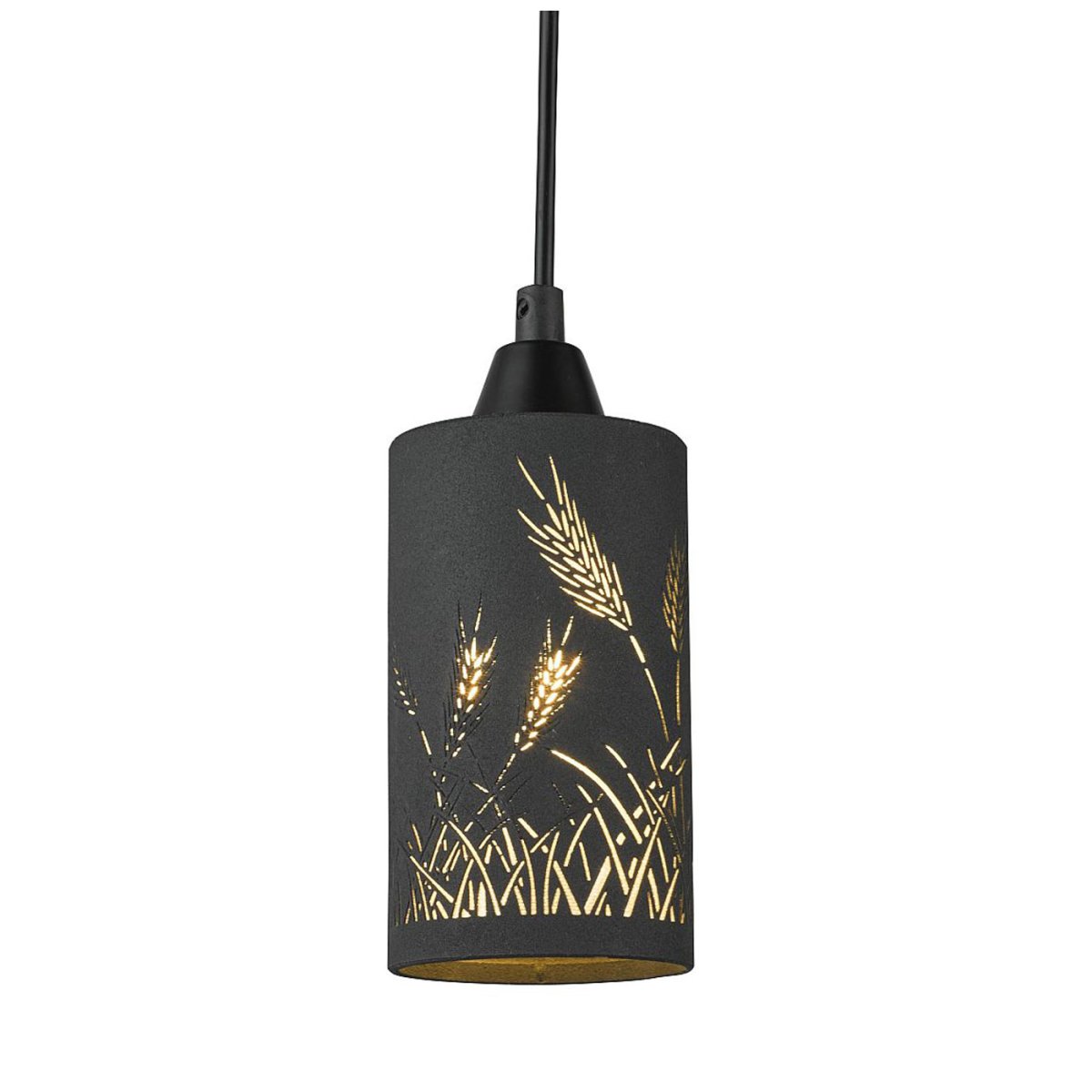 Ax Ø8 Noir lampe de fenêtre De Oriva - La finition noire combin&eacute;e &agrave; la lueur chaleureuse cr&eacute;e une sensation subtile mais efficace, parfaite pour cr&eacute;er une atmosph&egrave;re atmosph&eacute;rique dans n'importe quelle cuisine, salle &agrave; manger ou salon.