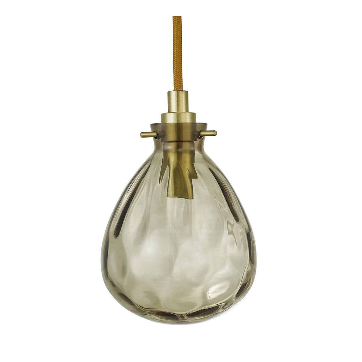 Diamant Ø10 Couleur fumée lampe de fenêtre De Oriva - Cette élégante applique, en verre fumé soufflé à la bouche, confère à votre fenêtre une touche de luxe et de raffinement.
