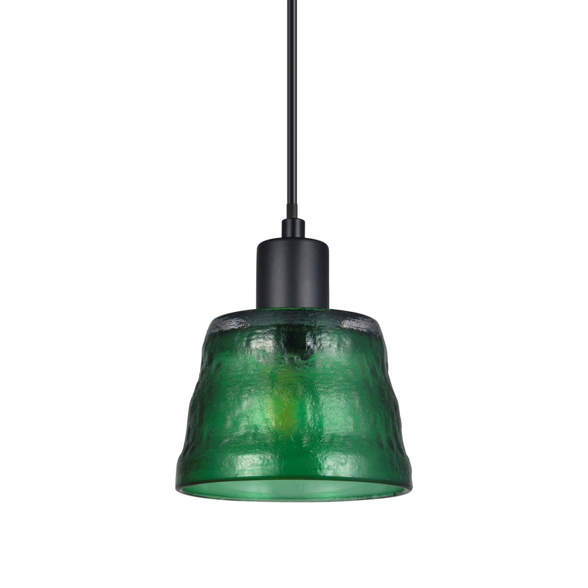 Bonnie Ø13 Vert lampe de fenêtre De Oriva - Cette élégante lampe de fenêtre en verre vert crée une atmosphère chaleureuse et accueillante dans votre maison.