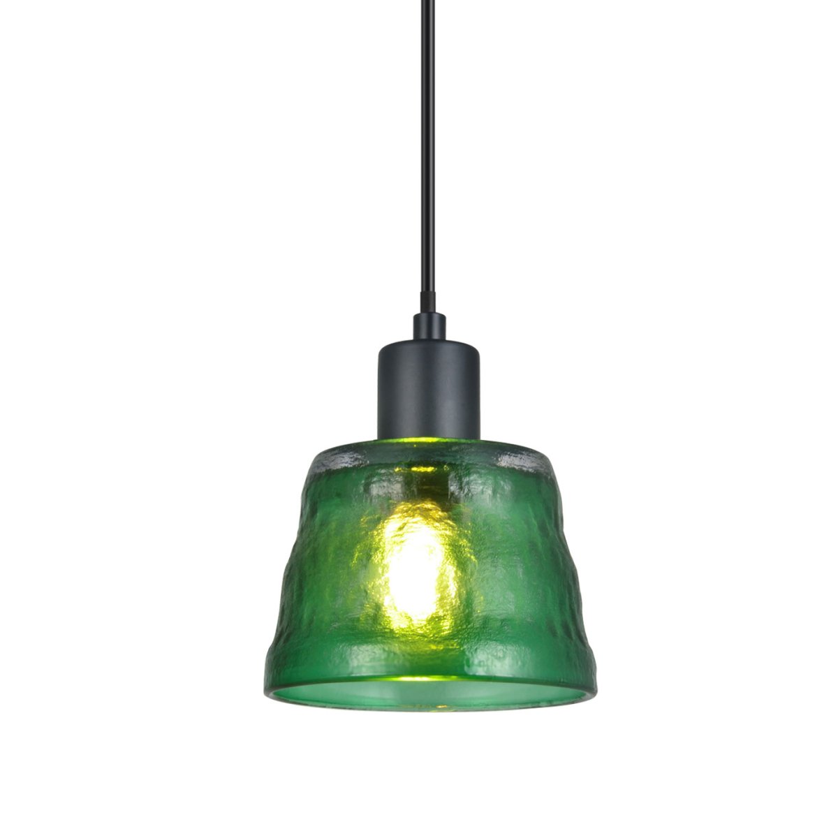 Bonnie Ø13 Vert lampe de fenêtre De Oriva - Cette élégante lampe de fenêtre en verre vert crée une atmosphère chaleureuse et accueillante dans votre maison.
