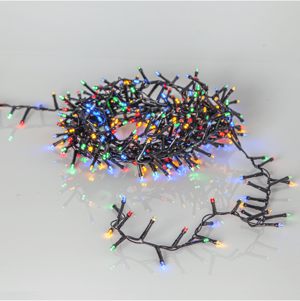 Guirlande Lumineuse Flashy 30m Multicolore De Star Trading - Avec une distance de 2 cm entre les lumi&egrave;res, la guirlande lumineuse mesure environ 30 m de long.