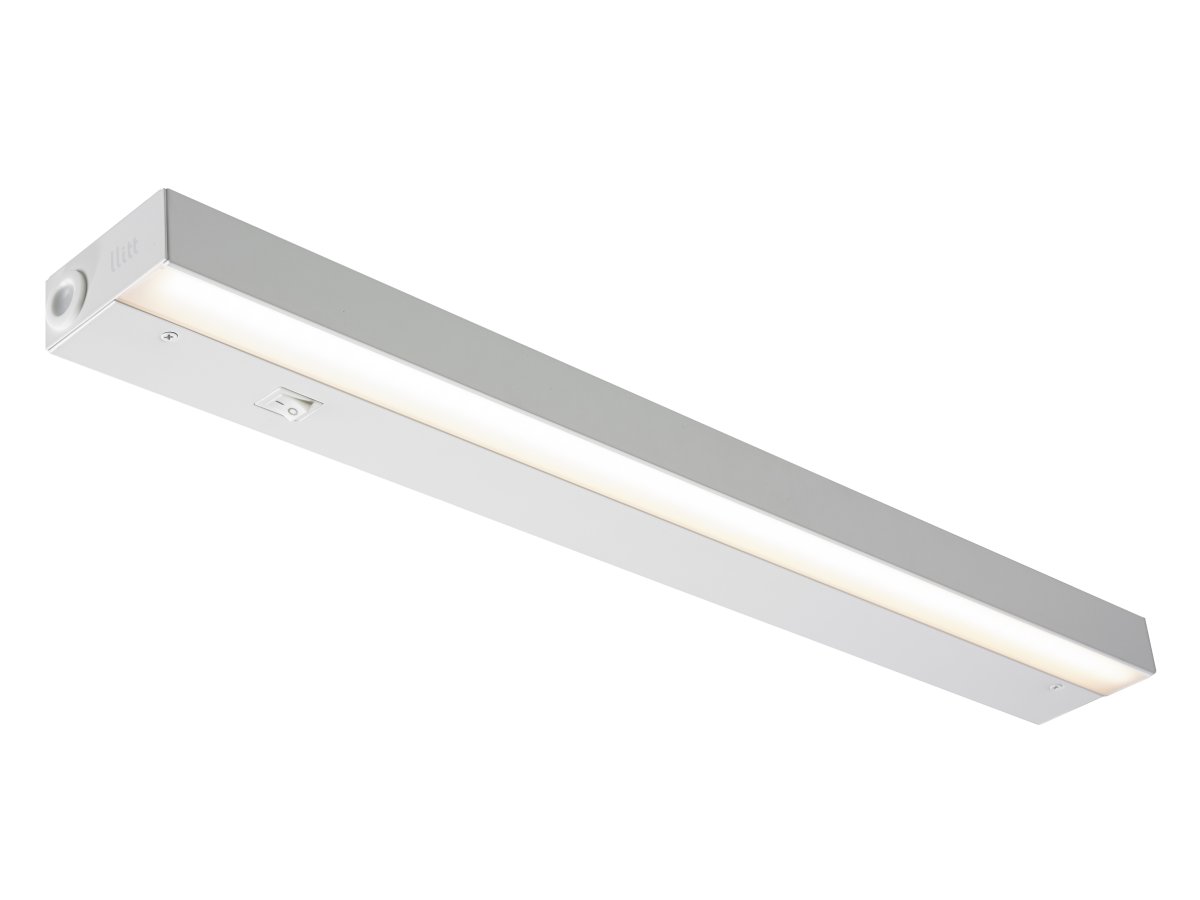 Jenny 58cm Blanc De Llitt - Jenny est une lampe de table lin&eacute;aire &agrave; intensit&eacute; variable, r&eacute;glable via un variateur mural ou directement sur la lampe.