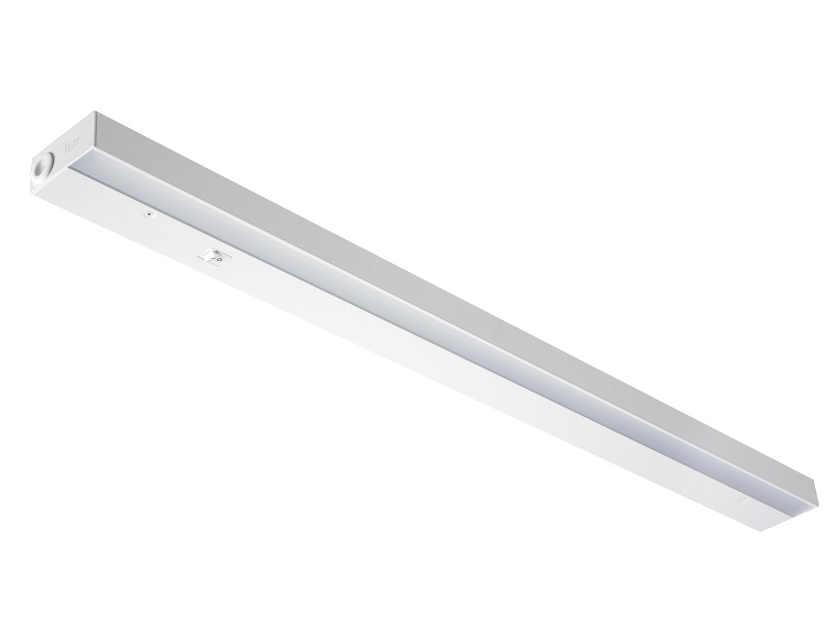 Jenny 87cm Blanc De Llitt - Jenny est une lampe de table lin&eacute;aire &agrave; intensit&eacute; variable, r&eacute;glable via un variateur mural ou par un interrupteur int&eacute;gr&eacute;.