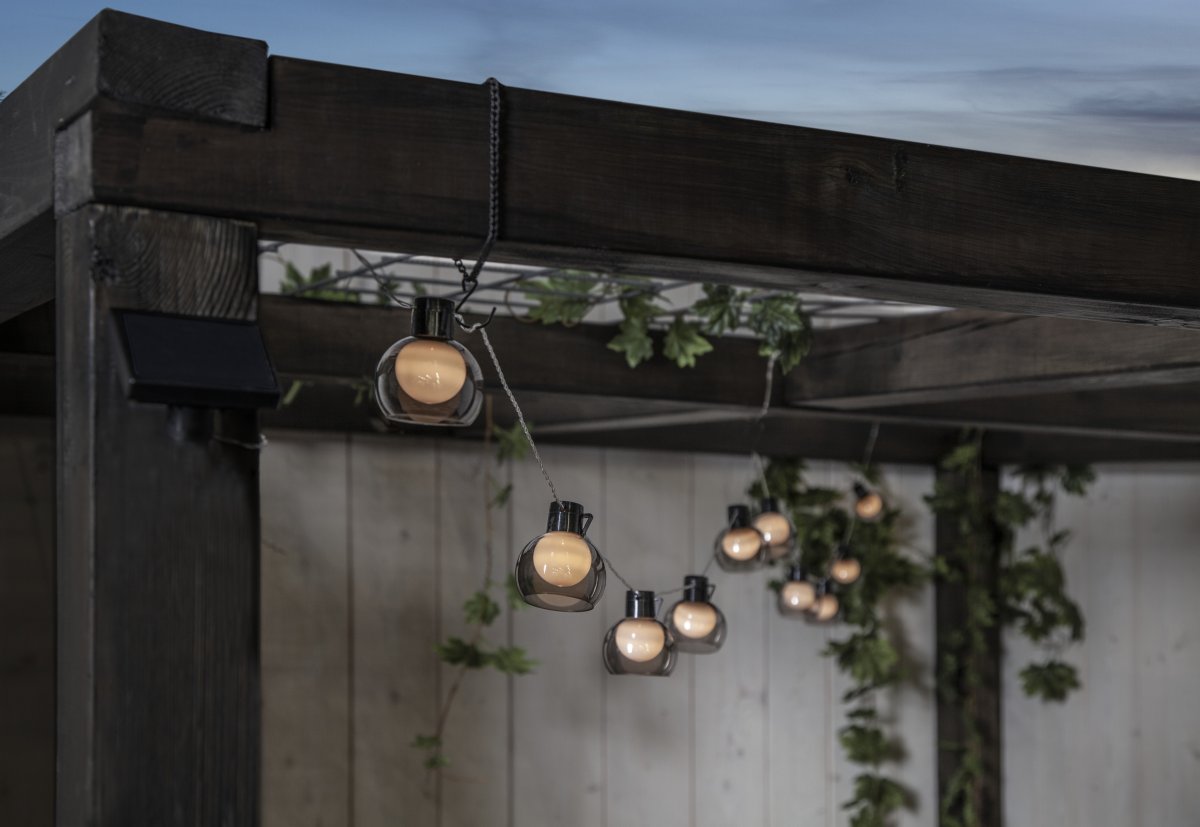 Smoky Transparent lampe solaire De Star Trading - 