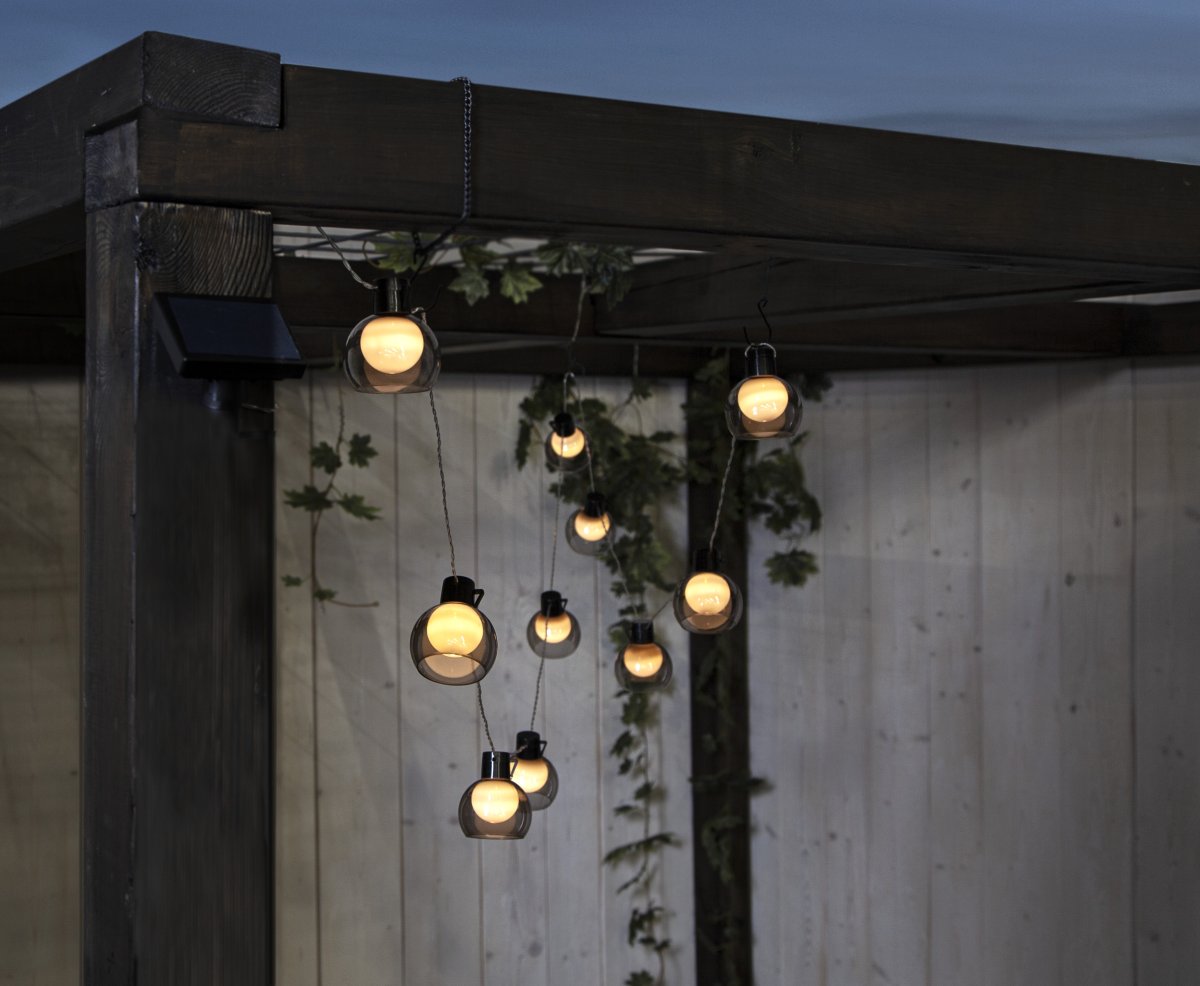 Smoky Transparent lampe solaire De Star Trading - 