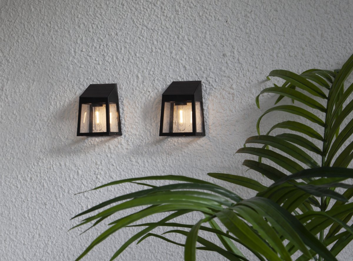 Filament 2-p Noir lampe solaire De Star Trading - 