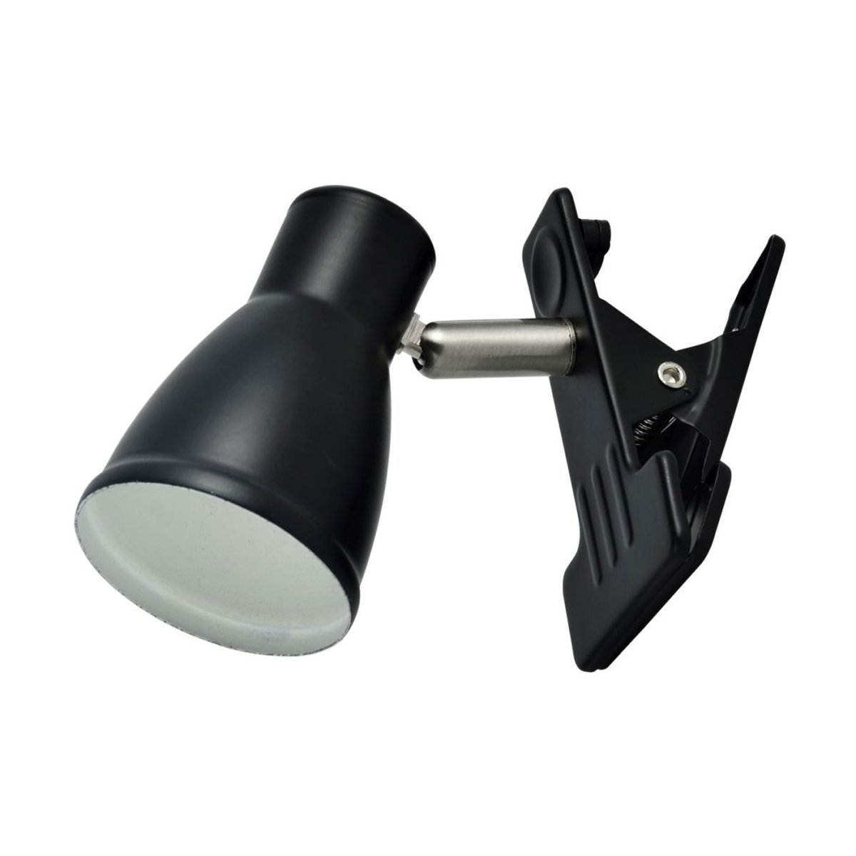 Tove Noir lampe à pince De Oriva - La lampe à pince Tove en métal noir est une solution flexible pour un éclairage supplémentaire.