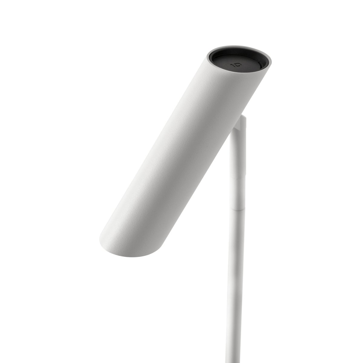 Leo Blanc lampadaire De Faro Barcelona - Il est fourni avec un c&acirc;ble de 200 cm, un interrupteur et une prise.