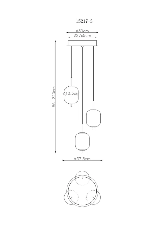 Ewald Ø38 Laiton suspension De Globo Lighting - &nbsp;Lampan &auml;r tillverkad av en exklusiv kombination av m&auml;ssing, mattsvart metall och opalglas, vilket ger en sofistikerad och harmonisk k&auml;nsla.