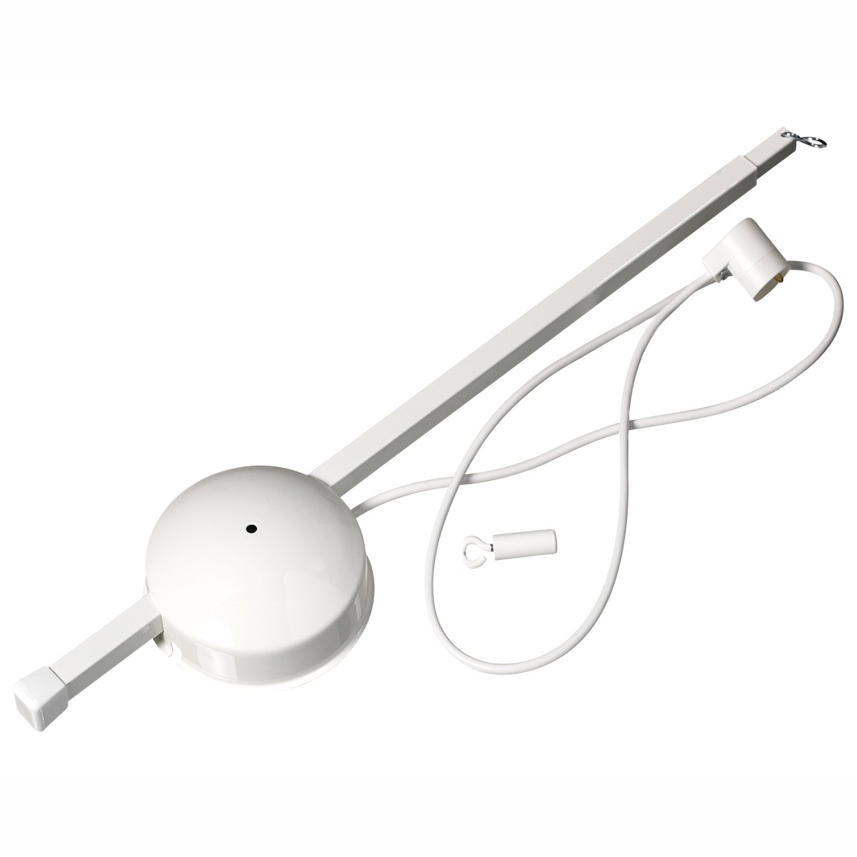 Jan Blanc De Armaturhantverk - Long Jan est donc id&eacute;al pour ceux d'entre vous qui vivent dans un appartement en location o&ugrave; vous n'&ecirc;tes pas autoris&eacute; &agrave; percer de nouveaux trous dans le plafond.