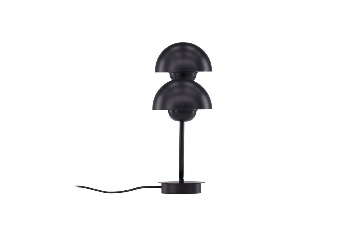 Lyckorna 38cm Noir lampe de table De Venture Design - Cette lampe est parfaite pour tous ceux qui recherchent une lampe décorative mais élégante avec un design doux qui s'intègre dans la plupart des pièces et des styles d'intérieur.