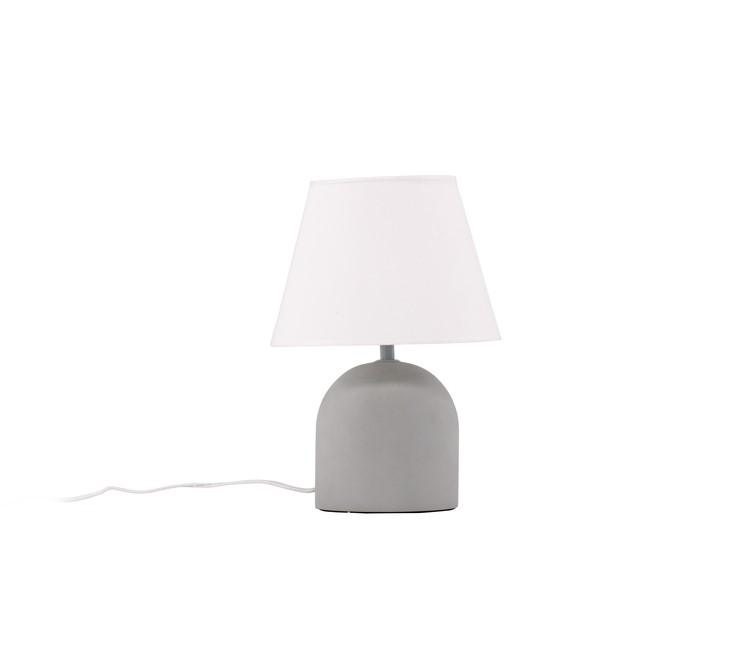 Styrsö 37cm Gris lampe de table De Venture Design - Gr&acirc;ce &agrave; son design &eacute;l&eacute;gant, la lampe s'int&egrave;gre facilement dans le reste de l'ameublement de la pi&egrave;ce et lui conf&egrave;re une atmosph&egrave;re chaleureuse.