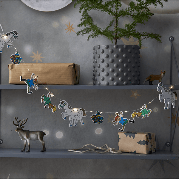 Pippi Multicolore lampe pour enfant De Star Trading - Cette guirlande lumineuse est facile &agrave; utiliser et offre d'innombrables possibilit&eacute;s de d&eacute;coration.