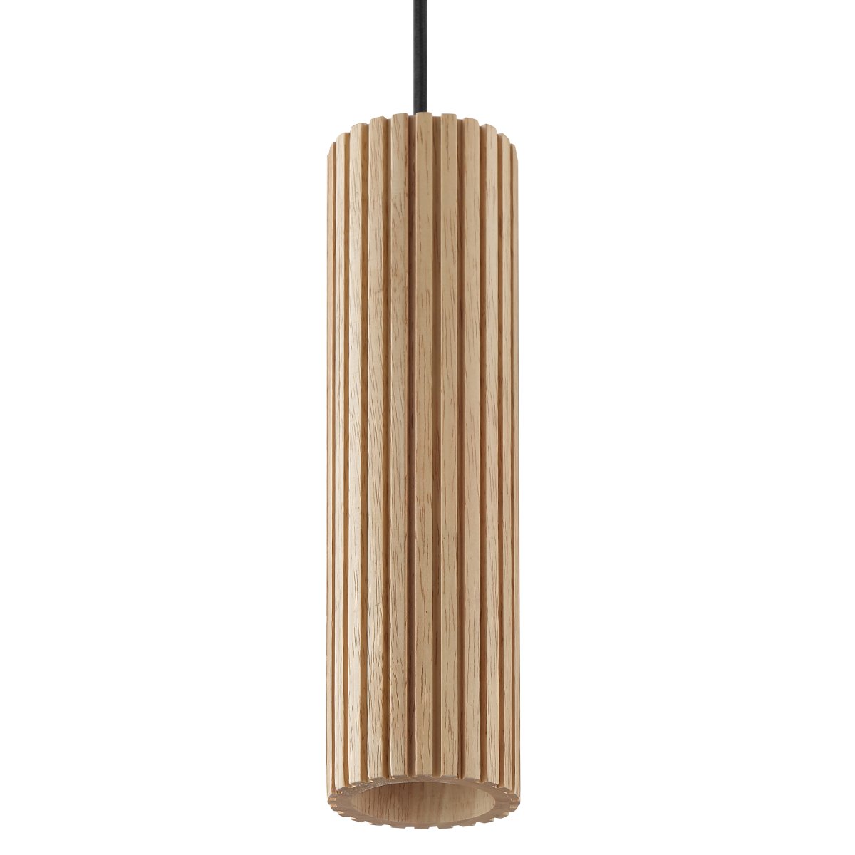 Lakewood 50cm Bois suspension De Brilliant - Les trois abat-jour sont alignés et leur hauteur est réglable lors de l'installation afin de s'adapter à la pièce et à l'emplacement souhaité.