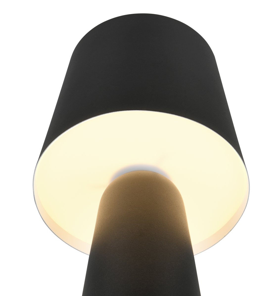 Nubian 40cm Noir lampe de table De Trio Lighting - Ajoutez une touche d'&eacute;l&eacute;gance &agrave; votre int&eacute;rieur avec la lampe de table Nubian &ndash; un m&eacute;lange parfait de robustesse et de style.