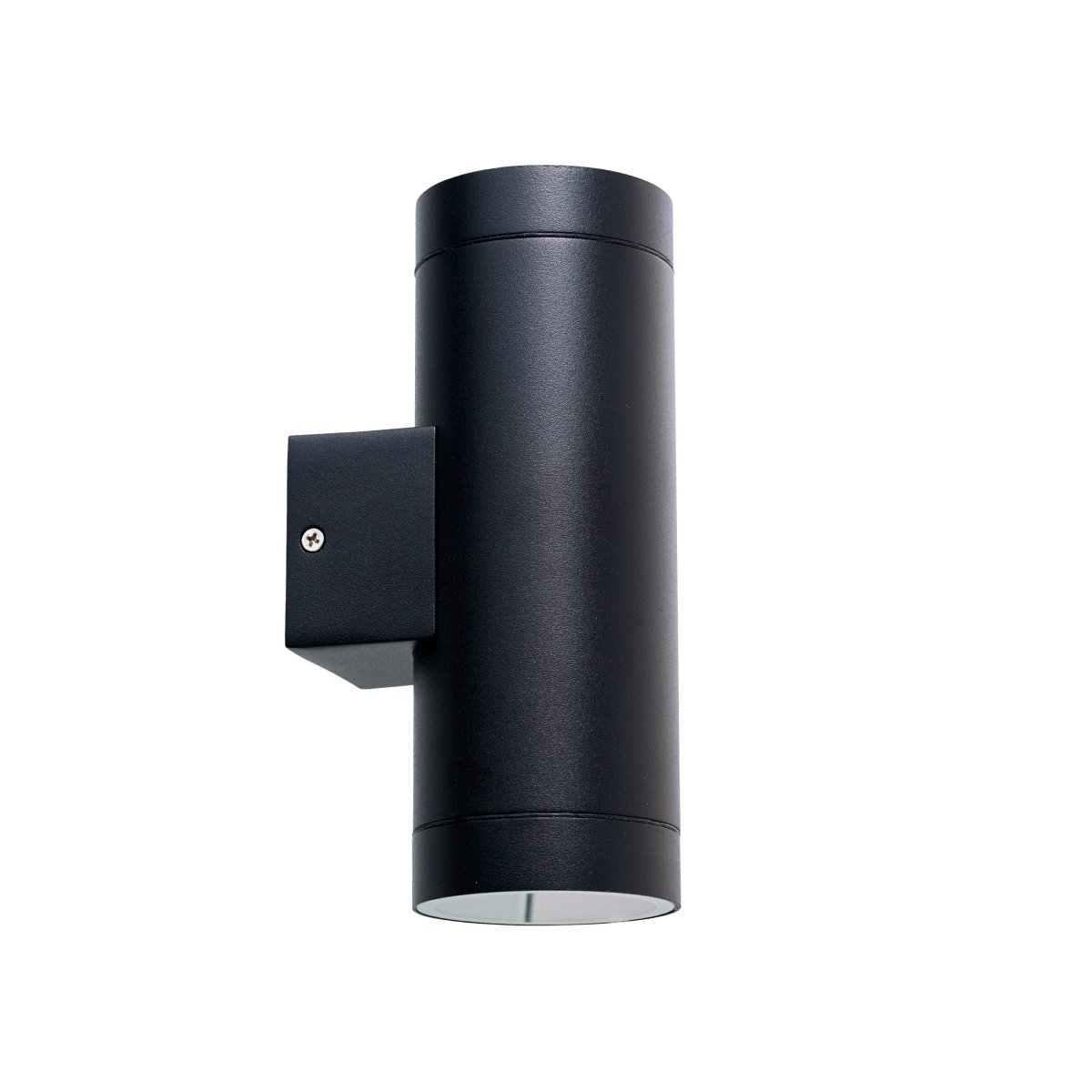 Stege Noir lampe d’extérieur De Dyberg Larsen - La lampe &eacute;met de la lumi&egrave;re vers le haut et vers le bas, cr&eacute;ant un &eacute;clairage efficace et atmosph&eacute;rique dans la pi&egrave;ce.