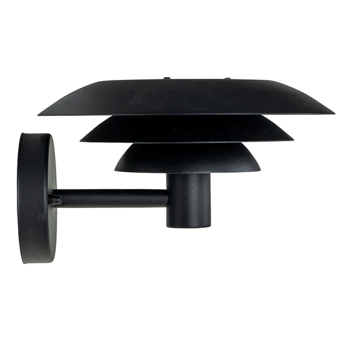 DL25 Noir lampe d’extérieur De Dyberg Larsen - La lampe de fa&ccedil;ade DL25 de la s&eacute;rie DL de Dyberg Larsen offre un excellent &eacute;clairage autour de votre maison.