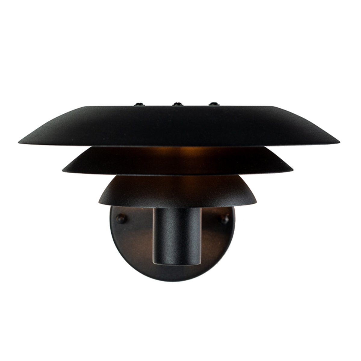 DL25 Noir lampe d’extérieur De Dyberg Larsen - La lampe de fa&ccedil;ade DL25 de la s&eacute;rie DL de Dyberg Larsen offre un excellent &eacute;clairage autour de votre maison.