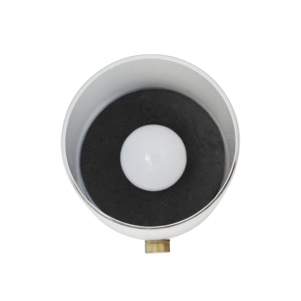 Cozy 20cm Gris portable De Dyberg Larsen - La lampe peut être réglée en continu et émet une lumière douce et chaleureuse, parfaite pour le salon, la chambre ou le bureau.