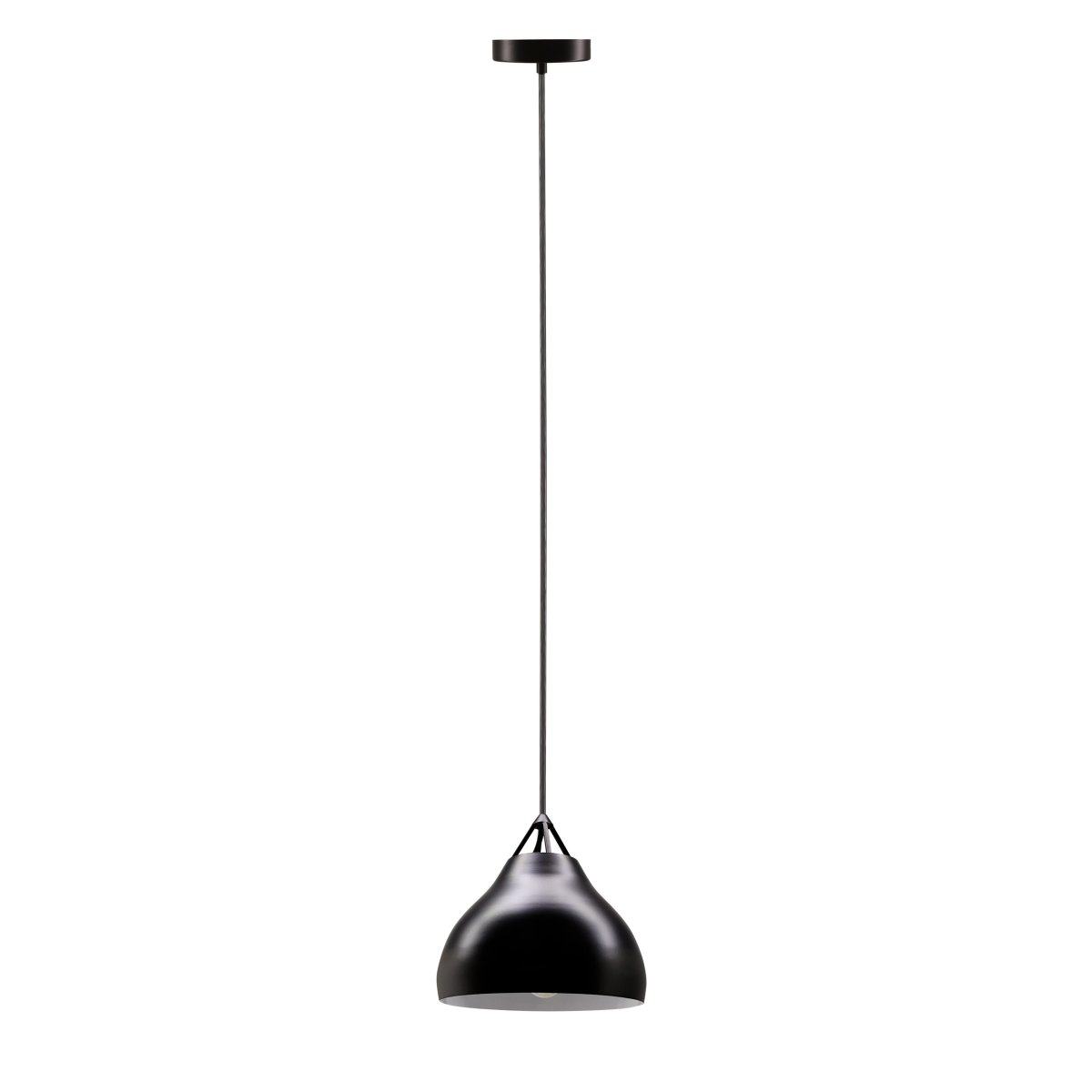 Pyra Ø30 Noir suspension De Dyberg Larsen - Con&ccedil;ue par Frank Kerdil pour Dyberg Larsen, Pyra est une lampe qui am&eacute;liore &agrave; la fois la qualit&eacute; de la lumi&egrave;re et le style de votre maison.