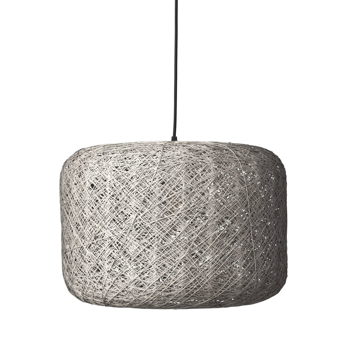 Spin Ø45 Gris suspension De Dyberg Larsen - Lampan finns i tre olika storlekar, och denna variant &auml;r den st&ouml;rsta i serien.