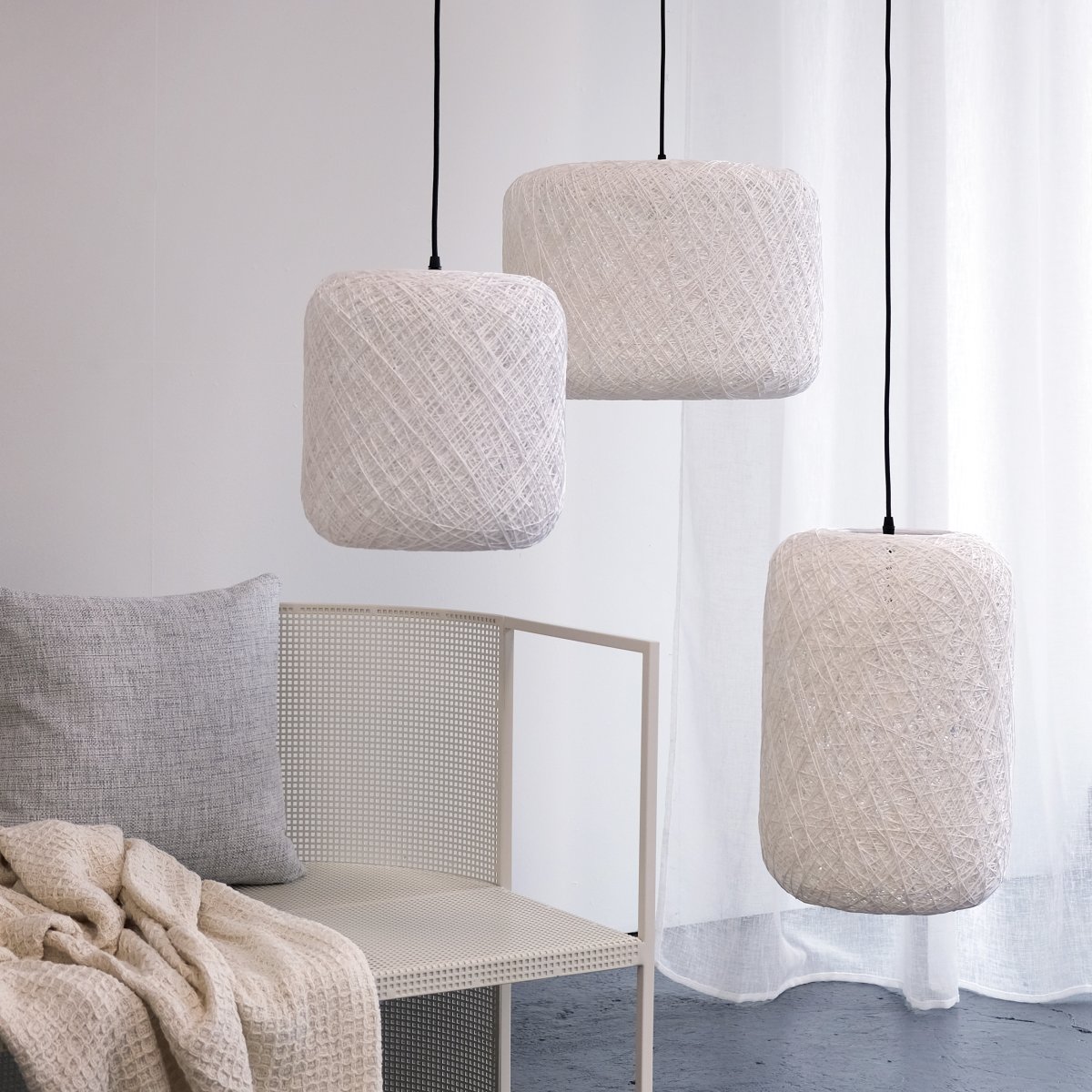 Spin Ø30 Blanc suspension De Dyberg Larsen - 