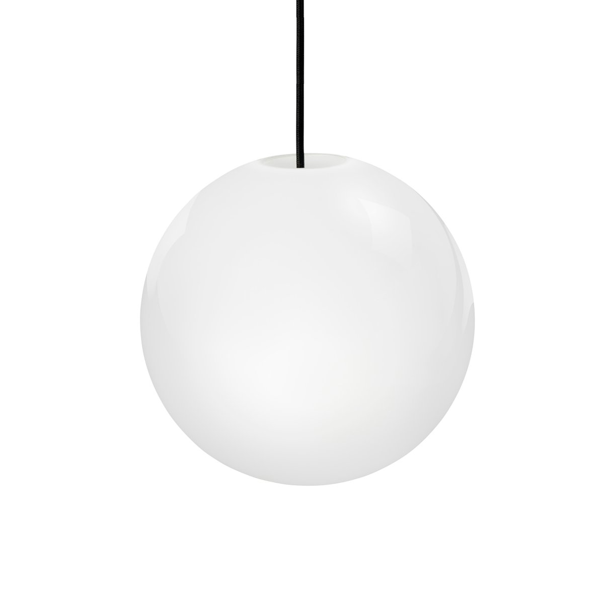 Cafè Ø20 Opale suspension De Dyberg Larsen - Cela crée une belle lumière qui brille au-dessus d'une table, dans un coin, à côté du lit ou dans un coin de lecture confortable.