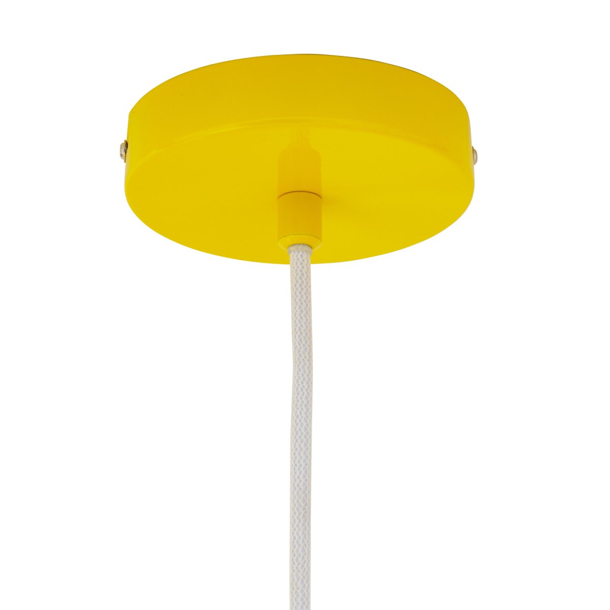 Haipot Ø23 Jaune suspension De Dyberg Larsen - Peu importe où vous le placez, il diffuse une lumière chaude et agréable.