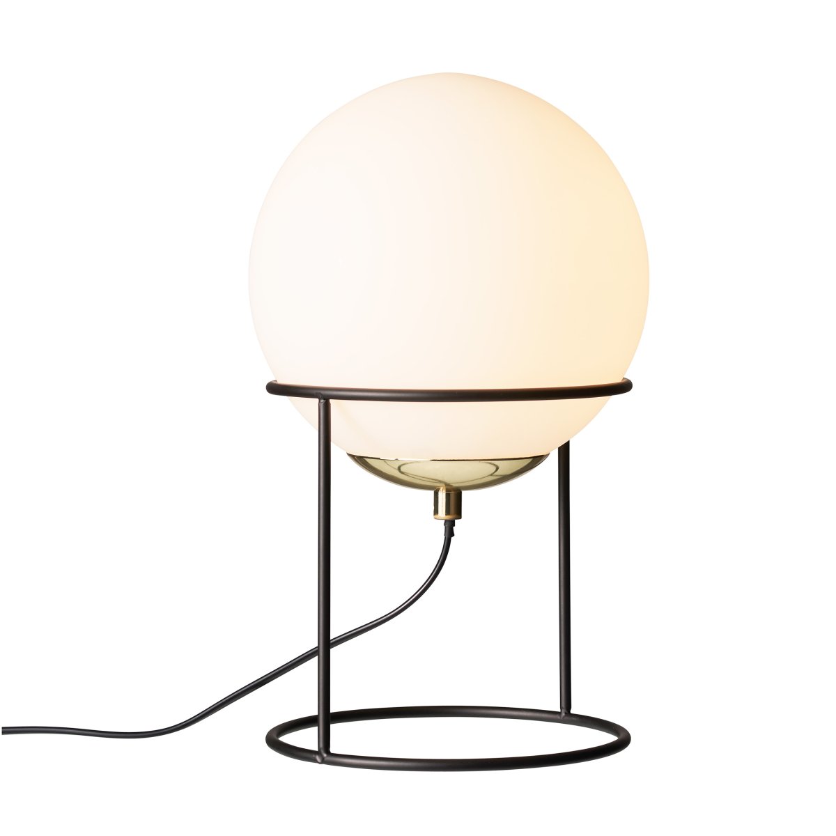 Moon 35cm Noir lampe de table De Dyberg Larsen - Inspirée de la belle lune, la lampe lune ajoute une atmosphère unique à votre maison.