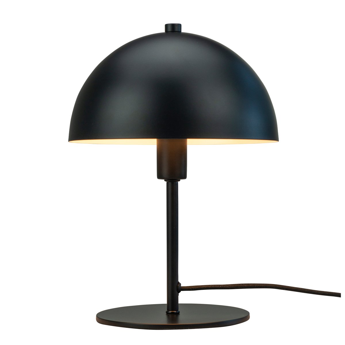 Malmø 30cm Noir lampe de table De Dyberg Larsen - La lampe de table moderne Malm&ouml; ajoute une touche sophistiqu&eacute;e et &eacute;l&eacute;gante &agrave; votre maison.