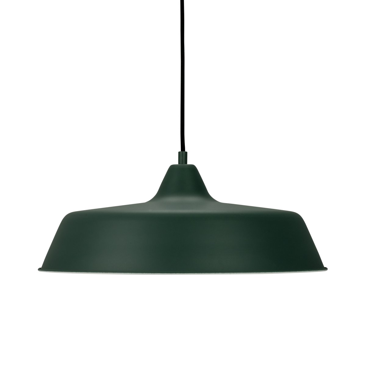 Raw Ø40 Vert foncé suspension De Dyberg Larsen - La suspension « Raw » est un plafonnier moderne et élégant en métal avec un design charmant.