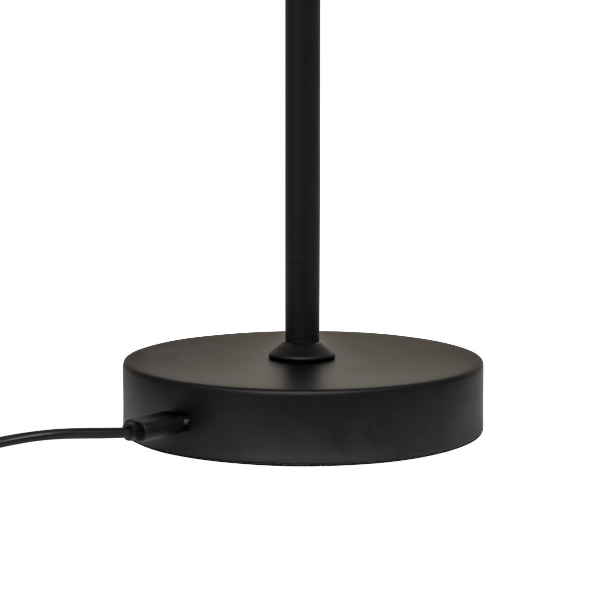 Stockholm 30cm Noir portable De Dyberg Larsen - La lampe de table LED Stockholm noire est une lampe rechargeable avec trois niveaux de luminosit&eacute; (100 %, 50 % et 25 %), id&eacute;ale pour une utilisation int&eacute;rieure et ext&eacute;rieure occasionnelle.