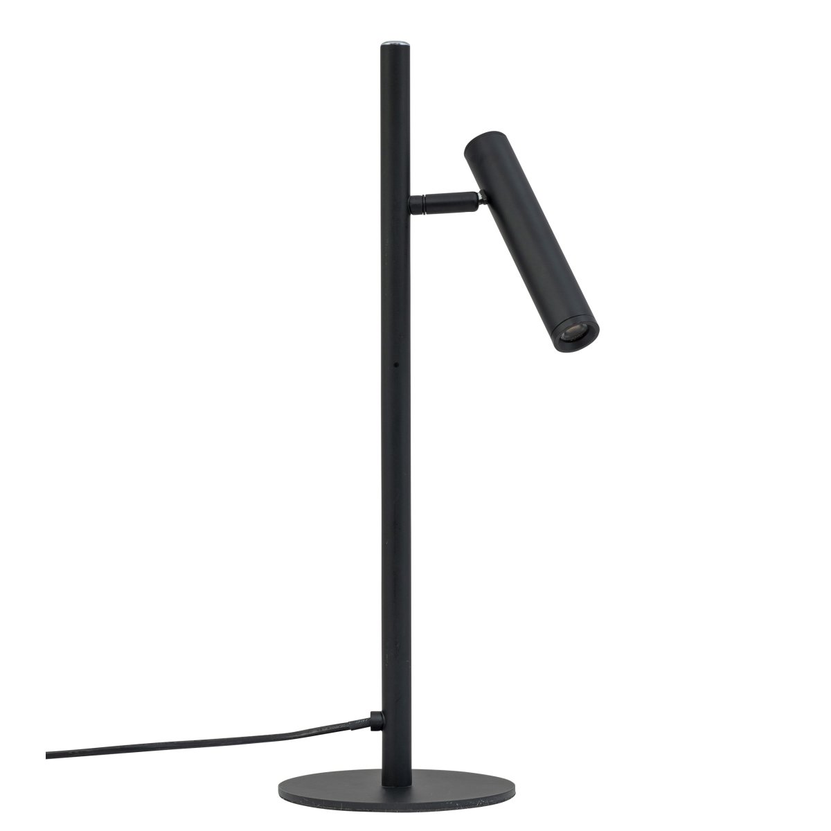 Carlo 48cm Noir lampe de bureau De Dyberg Larsen - La lampe de table Carlo est une lampe LED au design minimaliste et élégant.
