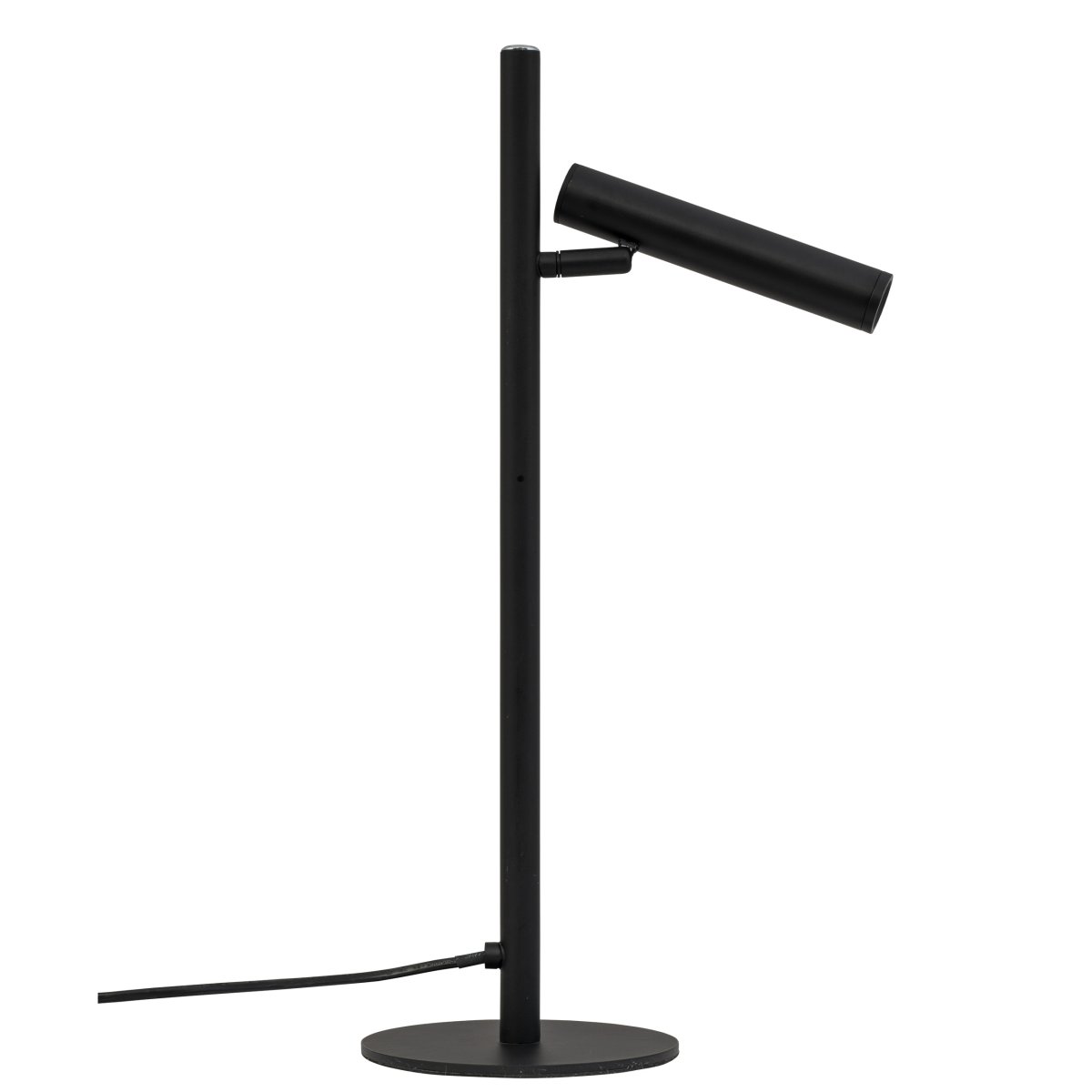 Carlo 48cm Noir lampe de bureau De Dyberg Larsen - La lampe de table Carlo est une lampe LED au design minimaliste et élégant.