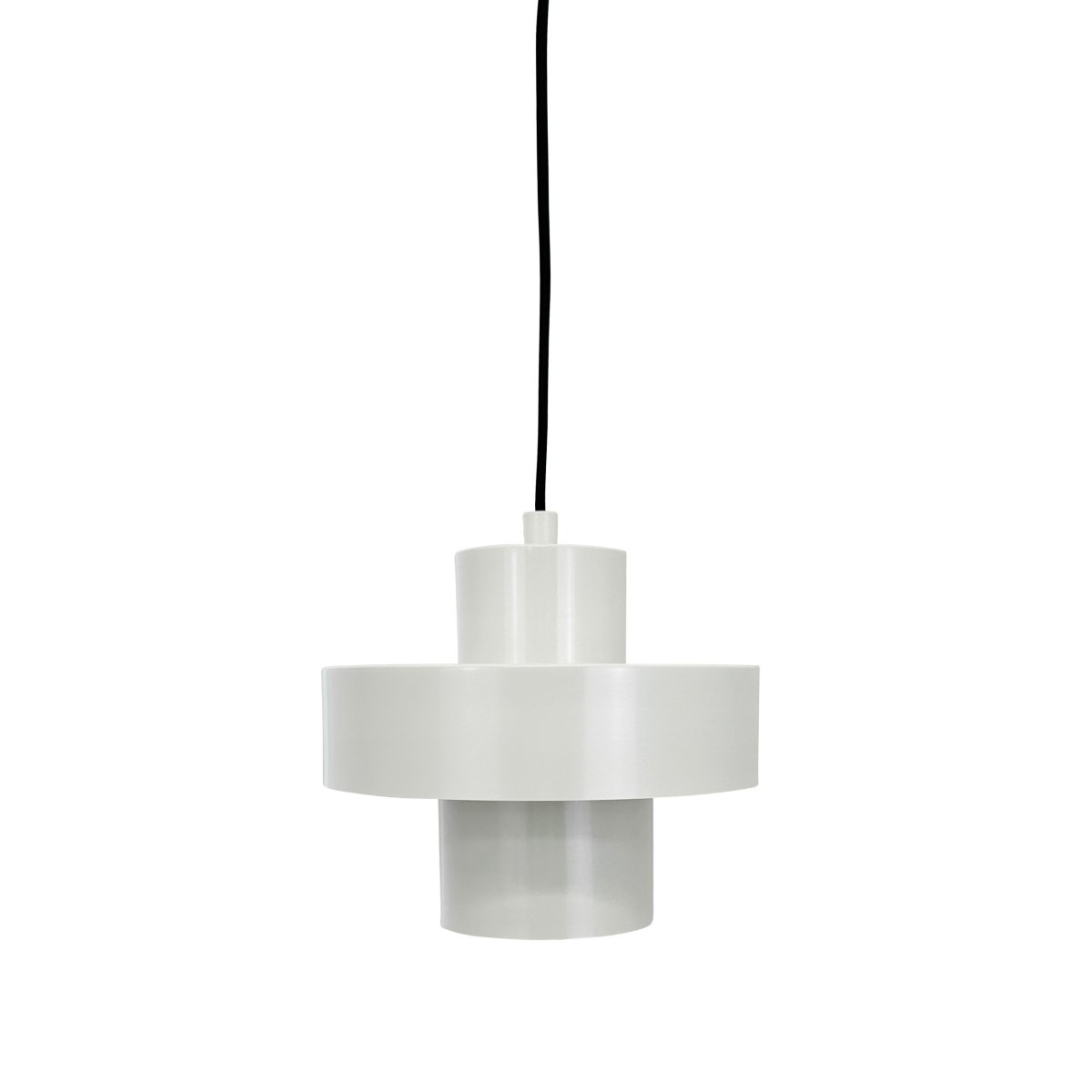 Stoke Ø20 Blanc suspension De Dyberg Larsen - Selon le choix de la couleur et son placement, la lampe peut fonctionner à la fois comme un détail d'ameublement sculptural et comme un point lumineux, qu'elle soit placée au-dessus de la table de la cuisine, sur le bureau ou dans le salon ou la chambre.