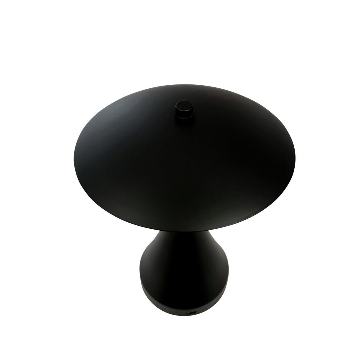 Vienna 28cm Noir portable De Dyberg Larsen - La lampe rechargeable vous donne la libert&eacute; de la placer n'importe o&ugrave; sans avoir &agrave; vous soucier des c&acirc;bles.
