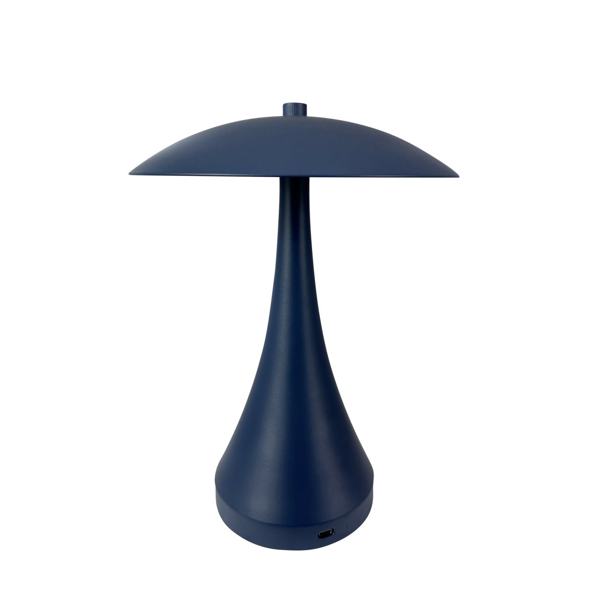Vienna 28cm Indigo portable De Dyberg Larsen - La lampe rechargeable vous donne la libert&eacute; de la placer n'importe o&ugrave; sans avoir &agrave; vous soucier des c&acirc;bles.