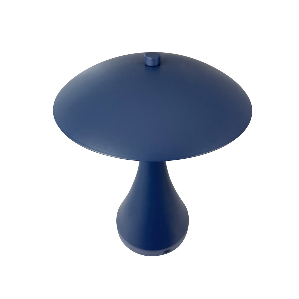 Vienna 28cm Indigo portable De Dyberg Larsen - La lampe rechargeable vous donne la libert&eacute; de la placer n'importe o&ugrave; sans avoir &agrave; vous soucier des c&acirc;bles.