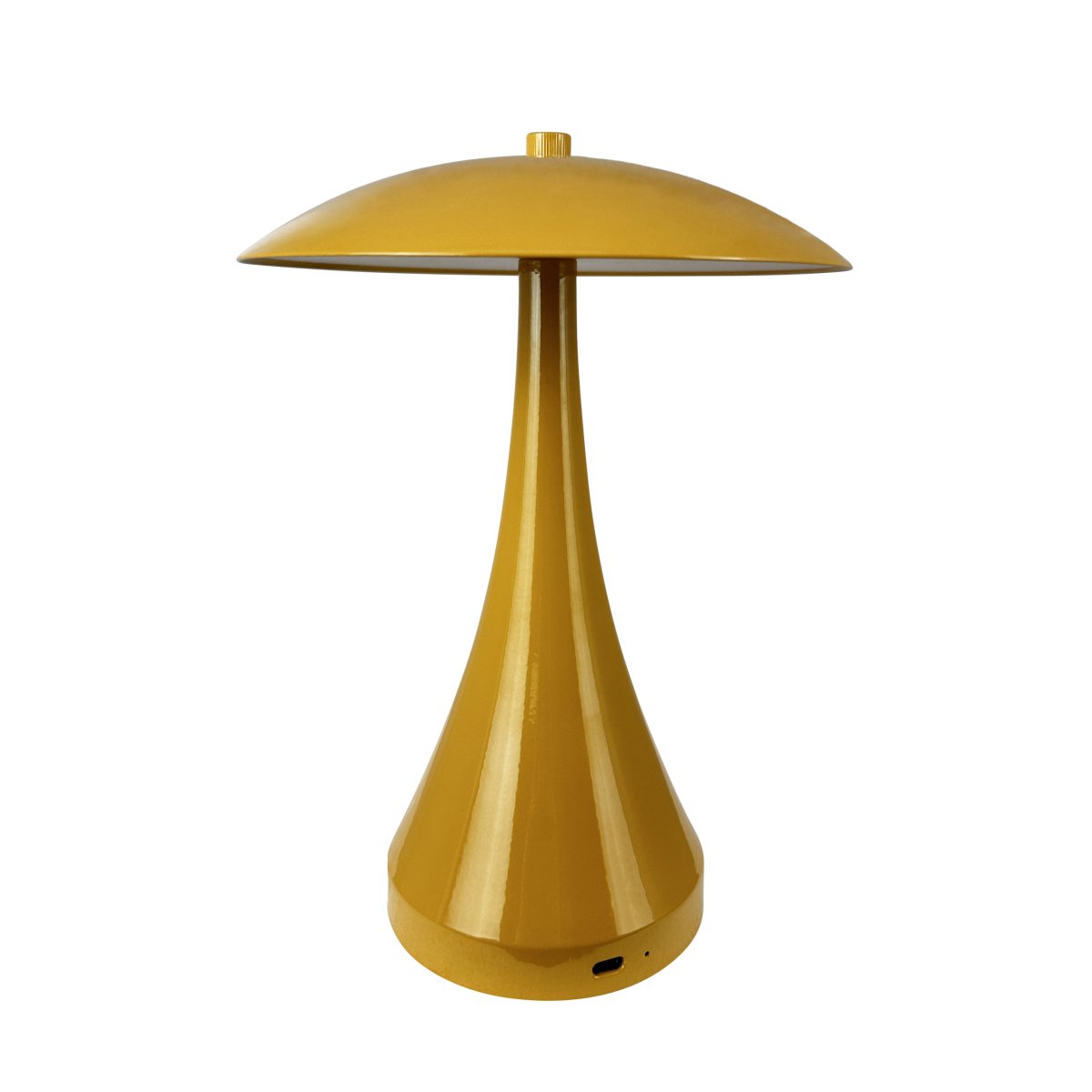 Vienna 28cm Curry portable De Dyberg Larsen - La lampe rechargeable vous donne la liberté de la placer n'importe où sans avoir à vous soucier des câbles.