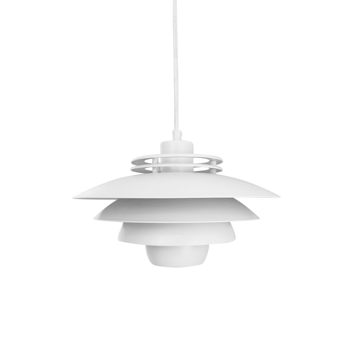 Ejka Ø30 Blanc suspension De Dyberg Larsen - D&eacute;couvrez la suspension Ejka Mini, une lampe design danoise au style intemporel qui s'int&egrave;gre parfaitement dans la maison nordique.