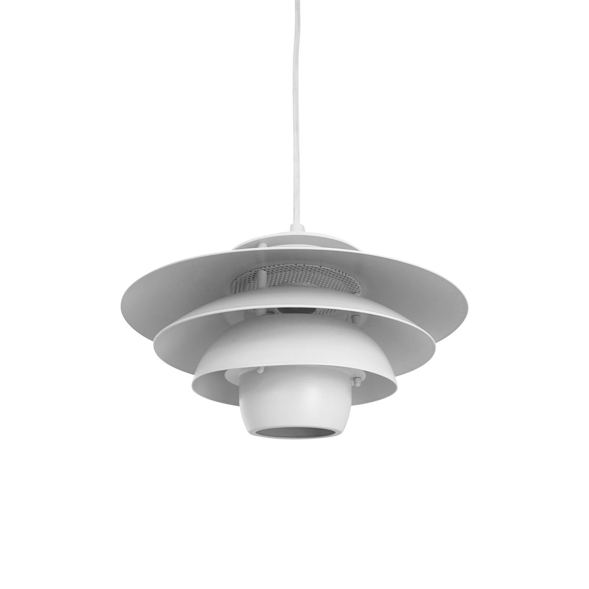 Ejka Ø30 Blanc suspension De Dyberg Larsen - D&eacute;couvrez la suspension Ejka Mini, une lampe design danoise au style intemporel qui s'int&egrave;gre parfaitement dans la maison nordique.