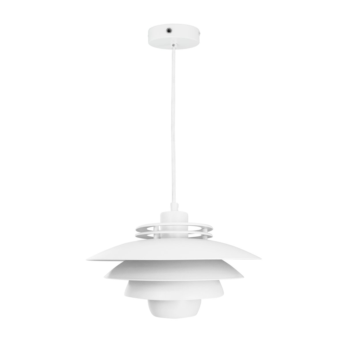 Ejka Ø30 Blanc suspension De Dyberg Larsen - D&eacute;couvrez la suspension Ejka Mini, une lampe design danoise au style intemporel qui s'int&egrave;gre parfaitement dans la maison nordique.